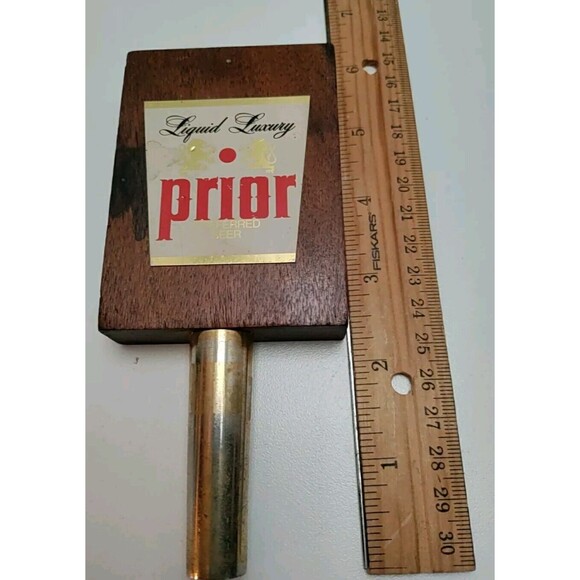 Vintage Prior Beer Liquid Luxury Tap Handle - Picture 3 of 4